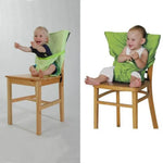 Siège portable pour bébé Chaise enfant Voyage Pliable Lavable Housse de siège pour bébé Ceinture de sécurité
