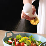 Bouteille de vaporisateur d'huile comestible, bouteille de pulvérisateur d'huile anti-fuite pour barbecue, bouteille de vaporisateur d'huile comestible