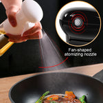 Bouteille de vaporisateur d'huile comestible, bouteille de pulvérisateur d'huile anti-fuite pour barbecue, bouteille de vaporisateur d'huile comestible