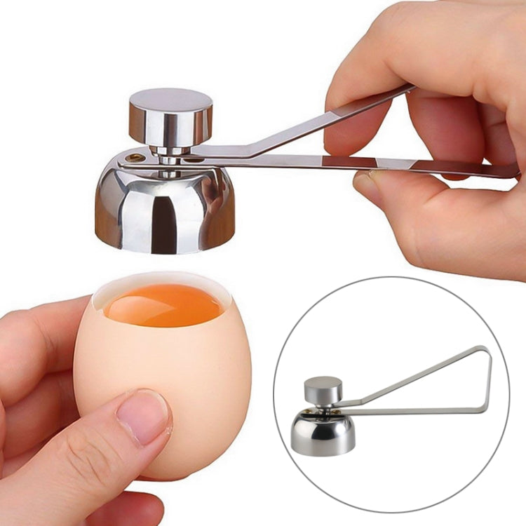 Ciseaux à œufs en métal, coupe-œuf, ouvre-coque en acier inoxydable pour œufs durs ou crus, outils de cuisine créatifs, coupe-œuf
