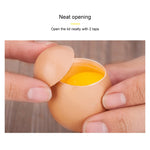 Ciseaux à œufs en métal, coupe-œuf, ouvre-coque en acier inoxydable pour œufs durs ou crus, outils de cuisine créatifs, coupe-œuf