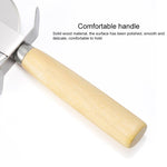 Couteau à pizza en acier inoxydable et couteau à gâteau, coupe-pizza 2