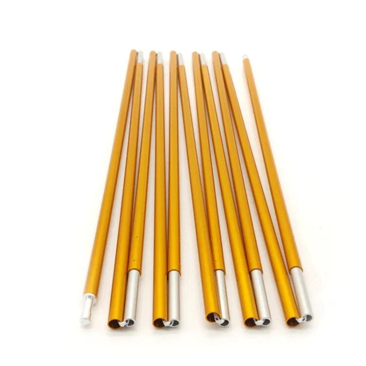 Outdoor Camping Tent Pole Aluminum Alloy Tent Rod Tent Support Poles Tent Accessories