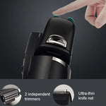 Rasoir électrique BG-7100 Rasoir à grille LED numérique rechargeable
