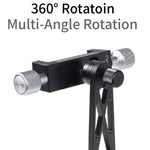 Clip de fixation trépied tout métal rotatif CP-3 Support live pour téléphone de 4,5 à 7,3 pouces