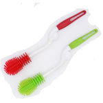 Brosse rotative de nettoyage à poignée longue pour biberon