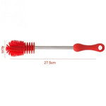Brosse rotative de nettoyage à poignée longue pour biberon