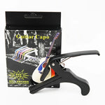 Capodastre en plastique pour guitare acoustique, classique et électrique à 6 cordes, accessoire d'instrument de musique.