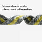 Dog Outdoor Anti-Scourge Traction Rope Nylon Reflective Elastic Stretch Dog Walking Rope, Elastic Stretch Yellow, Elastic Stretch Green