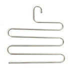 Cintres Multifonctionnels en Forme de S à 5 Couches pour Vêtements et Pantalons, Cintres en Forme de S