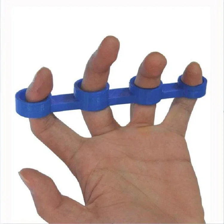 Guitar Finger Expansion Finger Force Device Piano Span Practice Finger Sleeve, Medium, Large