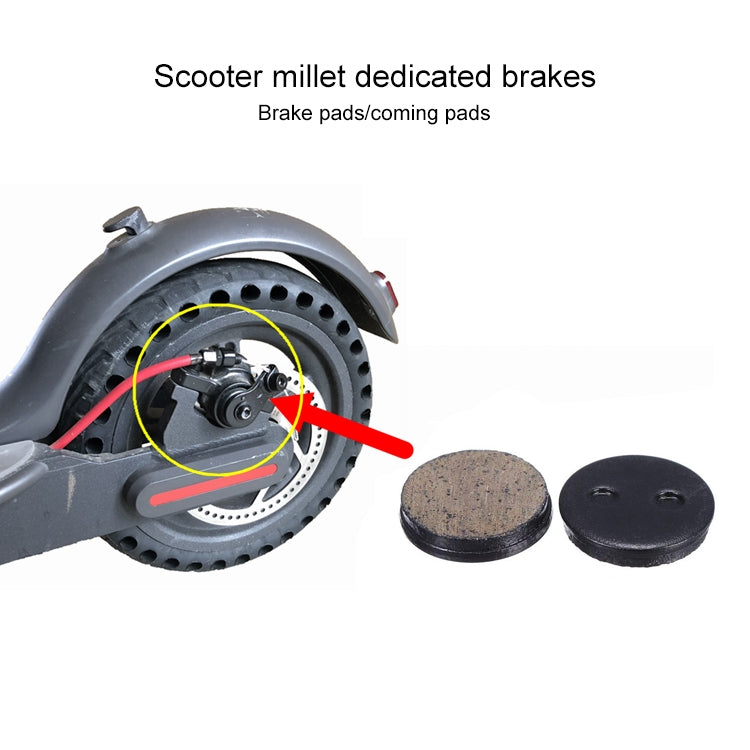 3 pièces plaquettes de frein à disque métalliques pour trottinette Xiaomi Mijia M365, plaquettes de frein à disque