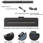 Tablette Wacom CTL-4100 Intuos Tablette à dessin peinte à la main, CTL-4100