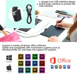 Tablette Wacom CTL-4100 Intuos Tablette à dessin peinte à la main, CTL-4100