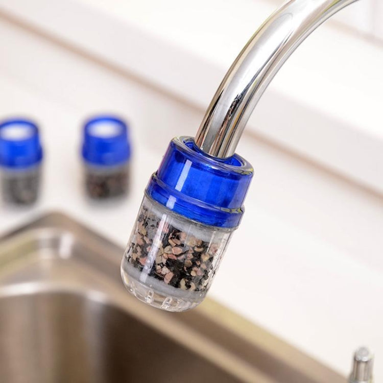 2 purificateurs d'eau de robinet domestique, filtre de robinet de cuisine, filtre à eau à trois couches au charbon actif, filtre de robinet