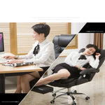 Chaise pivotante relevable moderne minimaliste, siège paresseux, chaise de jeu de massage de bureau avec pieds en acier