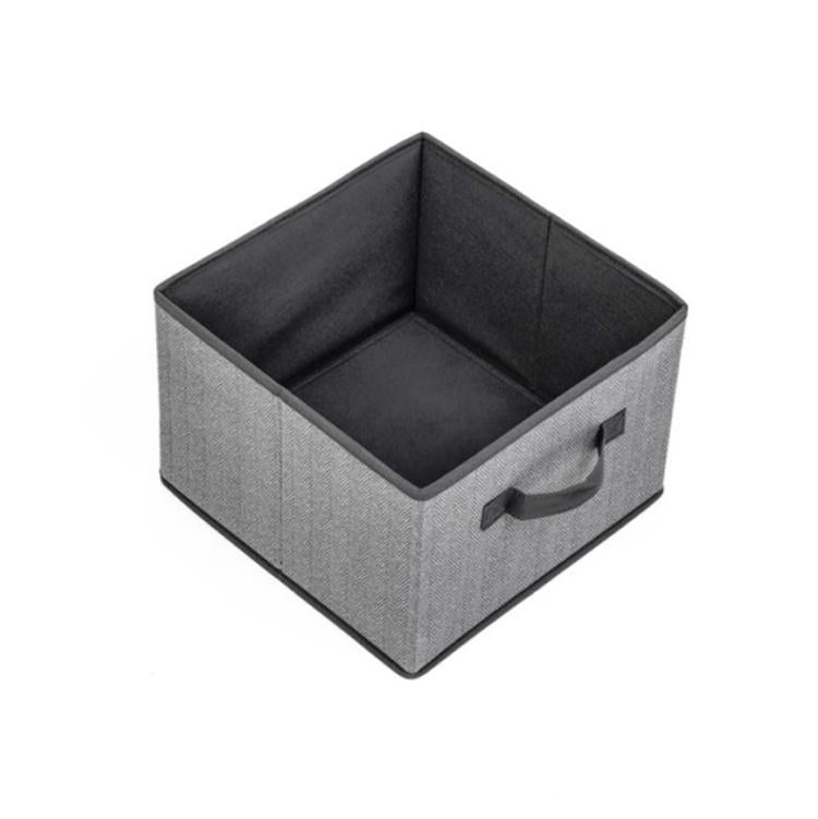 Boîte de rangement de tiroir non tissée carrée, boîte de tri de débris de vêtements non couverte, 16L, 23L, 29L