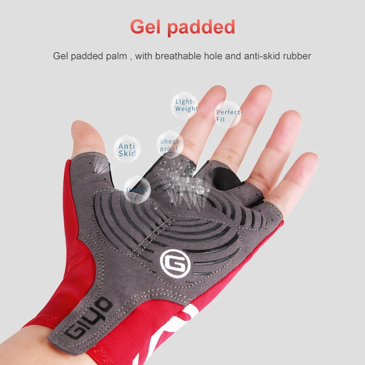 GIYO Gants de cyclisme courts pour VTT et vélo de route, Tailles S, M, L, XL, XXL
