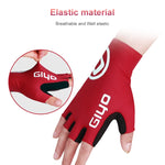 GIYO Gants de cyclisme courts pour VTT et vélo de route, Tailles S, M, L, XL, XXL