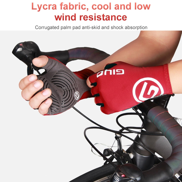 GIYO Gants de cyclisme courts pour VTT et vélo de route, Tailles S, M, L, XL, XXL