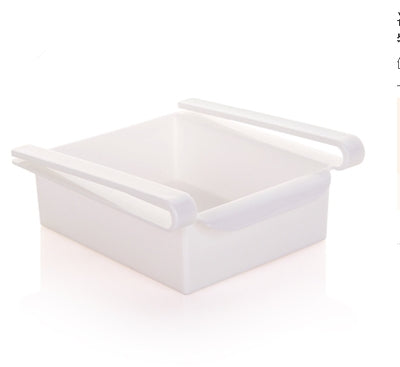Étagère de Rangement Multifonction pour Réfrigérateur, Tiroir Organisateur Coulissant pour Congélateur