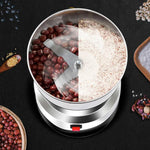 Daisheng Machine à poudre à moudre les herbes médicinales, petit broyeur domestique en acier inoxydable, prise CN, prise US, prise EU, prise UK