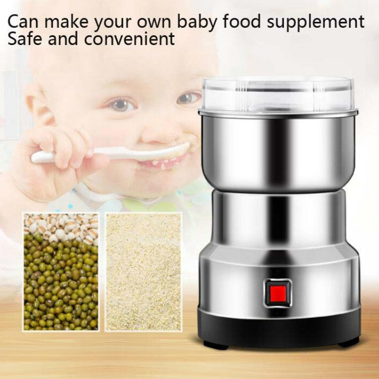 Daisheng Machine à poudre à moudre les herbes médicinales, petit broyeur domestique en acier inoxydable, prise CN, prise US, prise EU, prise UK