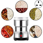 Daisheng Machine à poudre à moudre les herbes médicinales, petit broyeur domestique en acier inoxydable, prise CN, prise US, prise EU, prise UK