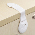 10 serrures invisibles pour porte d'armoire, verrou de tiroir sécurisé pour enfants, verrou de sécurité pour rangement à la maison, verrou de sécurité pour bébé, 10 pièces