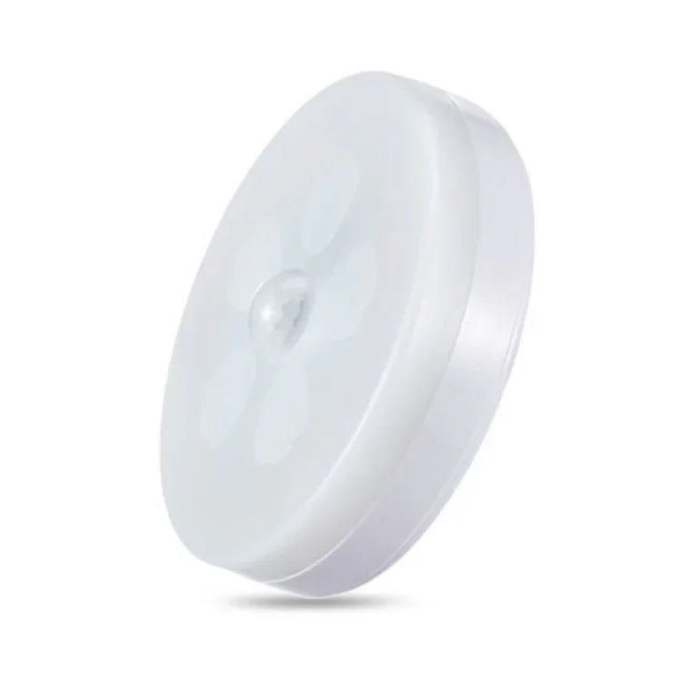 Veilleuse à LED à détection de corps humain intelligente pour chambre à coucher, lampe de chevet, modèle à piles, rechargeable