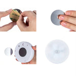 Veilleuse à LED à détection de corps humain intelligente pour chambre à coucher, lampe de chevet, modèle à piles, rechargeable