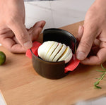 2 PCS Coupe-œuf 3 en 1, Trancheuse à œufs Outils de cuisine 1