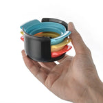 2 PCS Coupe-œuf 3 en 1, Trancheuse à œufs Outils de cuisine 1