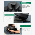 Oreiller de massage réglable pour tête, coussin de repos pour visage, berceau de beauté familial pour bureau