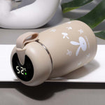 Mug Thermos Dessin Animé Mesure Intelligente de la Température Affichage Changement de Couleur Tasse d'Eau Température Couple Enfants Étudiants, Affichage Numérique, Rose, Affichage Numérique, Bleu, Affichage Numérique, Vert, Affichage Numérique, Marron