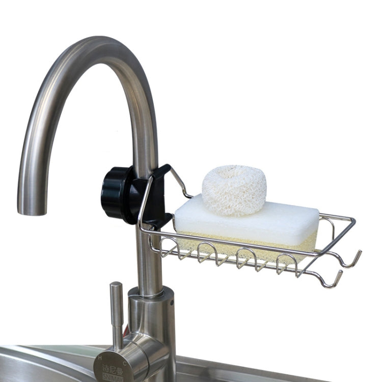 Étagère de robinet en acier inoxydable perforé, égouttoir de rangement pour évier de cuisine, torchons et éponges, Type A, Type B, Type C