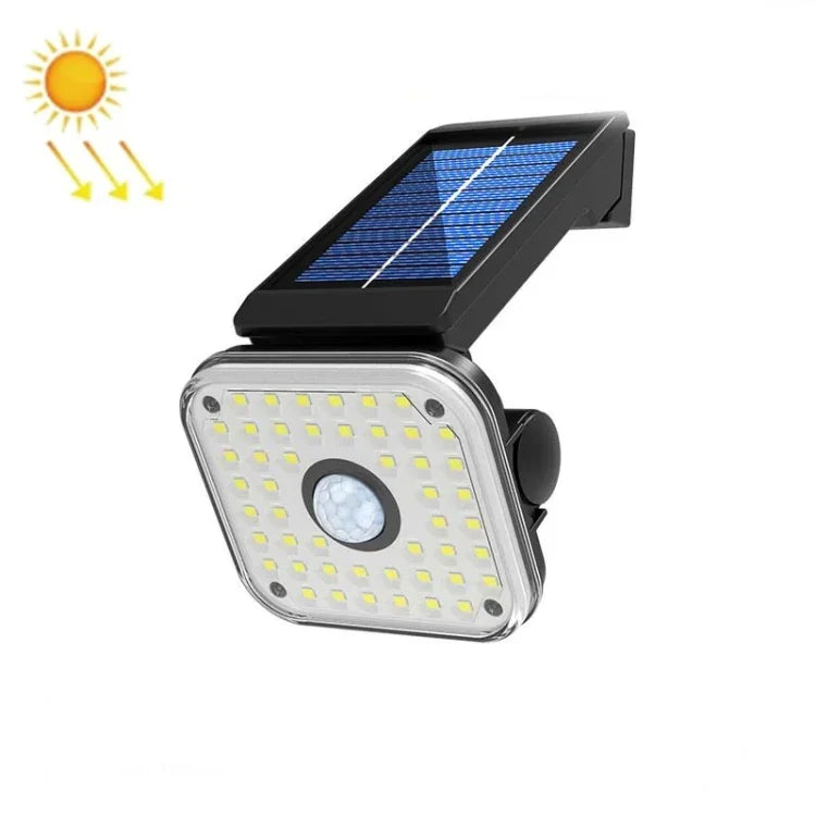 Lampe Solaire Murale Extérieure Étanche à Induction Corporelle Humaine pour Jardin, 48 LED, 54 LED, 54 COB, 32 LED