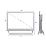 ZGYNK TB1016 Équipement de nettoyage d'oreille avec écran LCD 10 pouces, affichage vidéo haute définition, prise américaine, version standard, version vidéo de nettoyage d'oreille