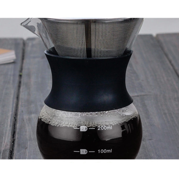 Cafetière résistante aux hautes températures, 200 ml avec filtre, 400 ml avec filtre, 200 ml sans filtre, 400 ml sans filtre
