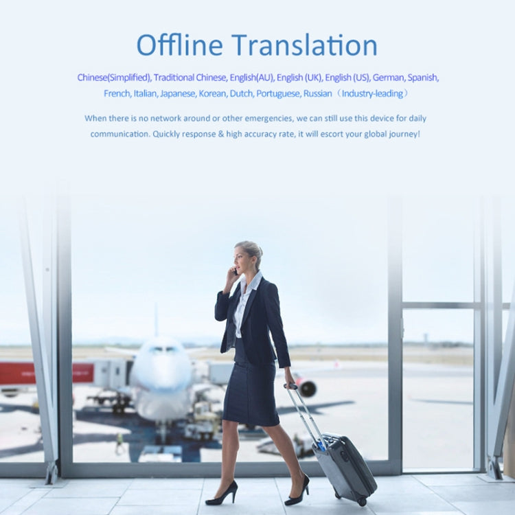 T11 Traducteur Vocal Intelligent WIFI Traduction Langues Intelligence Artificielle