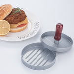 Presse à viande pour hamburger Moule à galettes de viande Presse à viande Fabricant de hamburgers, 1 poignée marron