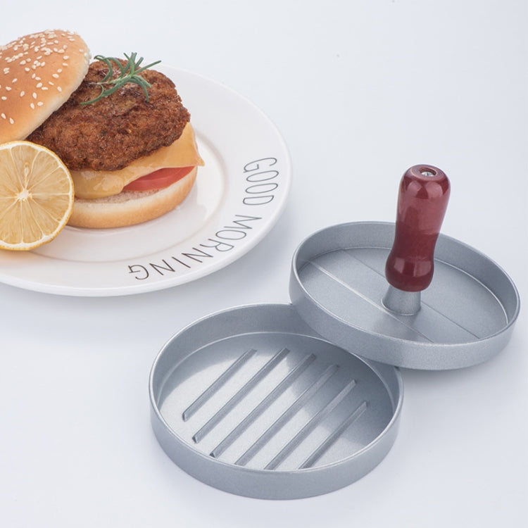 Presse à viande pour hamburger Moule à galettes de viande Presse à viande Fabricant de hamburgers, 1 poignée marron