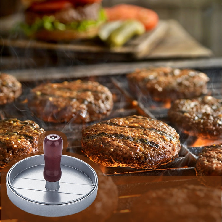 Presse à viande pour hamburger Moule à galettes de viande Presse à viande Fabricant de hamburgers, 1 poignée marron