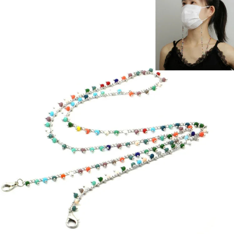 Chaîne artisanale pour cordon de masque anti-perte, chaîne pour lunettes