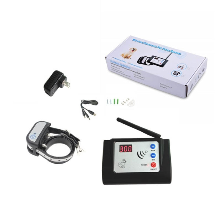 Clôture intelligente sans fil pour animaux de compagnie de 300 mètres Collier étanche avec fil réfléchissant de nuit Clôture de protection, 450G, 570G, 685G