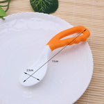 2 PCS Cuillère courbée pour bébé Cuillère d'alimentation Tétine Cuillère solide Fournitures Cuillère courbée Vaisselle pour enfants
