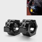 2 pièces de verrou rapide professionnel pour barre d'haltérophilie, 25 mm, 30 mm