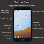 Détecteur de poissons sans fil pour téléphone portable, sonar de pêche, application détecteur de poissons sous-marin, matériel de pêche, détecteur de poissons sous-marin par application, 2