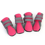 Chaussures pour animaux de compagnie 4 en 1, chaussures de marche pour chiens de petite taille, fournitures pour animaux de compagnie, S, M, L, XL