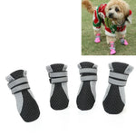 Chaussures pour animaux de compagnie 4 en 1, chaussures de marche pour chiens de petite taille, fournitures pour animaux de compagnie, S, M, L, XL